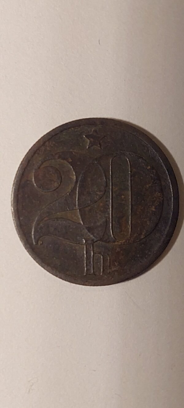 Mince 20 Haléřů z roku 1980