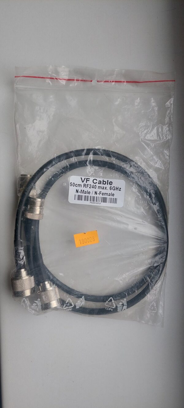 VF kabel RF240 / N-male - F-female / 50cm