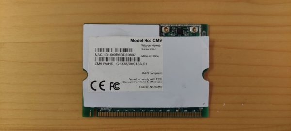 Wireless Mini PCI adapter CM9