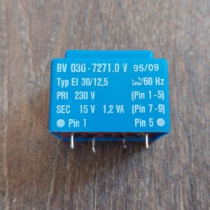 Transformátor 230V s výstupem 15V BV 030-7271.0 V
