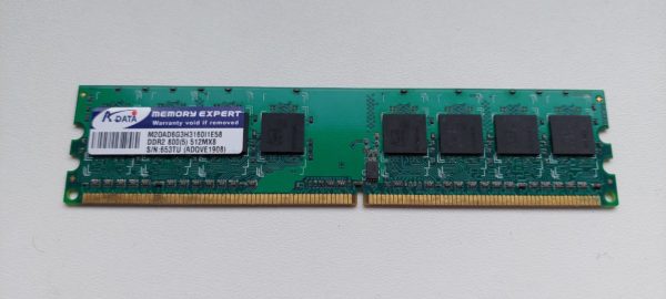 RAM Rdata 512MB, DDR2 800