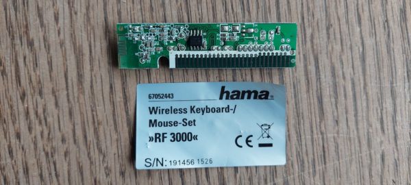 Modul bezdrátové klávesnice RF 3000